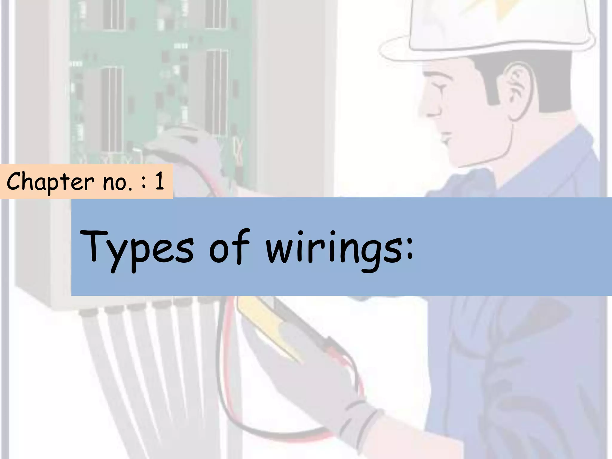HOME WIRING(domestic wiring) | PPTX