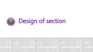 Design of section17
 