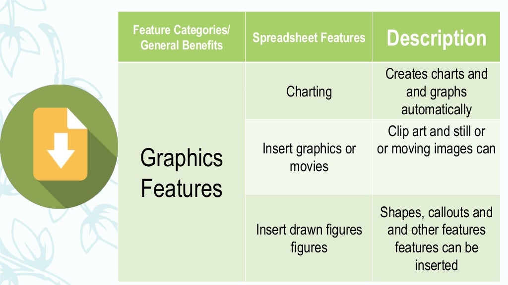 ELECTRONIC SPREADSHEET SOFTWARE