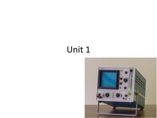 Unit 1
 