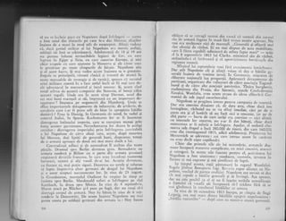 1
i
II
s; nLr se inchcie pacc cu Nrpoleon dirpi infringcri
- rcesta
a fosc unul clin'sf:rturile pe care !e-a dat h'{ot'cau ali;rtilor
inainte de a muri in mr>d- atit c{e neaftcptxt. Aliaqii tcdear-t
ci, daci gerriul rnilitar al lui Napoleolt er,r mereLr acclagi"
solclagii siii insX se schimbaseri. Adolesccnqii clc- 18 qi t9 ani
nLr pLrteelr tnlocui invincibilele legiuni dc fier. cu carq
h.rptise in Egipt qi Siria, cll care cltcerise .Ettropa, qi nici
chiar trtrpcle-cr.r care .rjrtnsese la Moscova gi alc clror oasc
le presil'asc pc toate cimpuriic de b:iLaie' Napolcon qtia
5i el acest luCru. $i m'li vedea acum inair.rtea sr. o greutxte.
Reguila sa principi.li, r-imasi clasicl ,si trcci'rti dc ettrnci in
tolte manualelc dc srrltcgic .5i dc trctich, spur)c:1 cll scclctLll
altci nrilirarc consti iir e'fac.'astfel irrcit si fii nrai t.r-i'c dc-
cit ldversrnrl in nromcntul gi locttl neccs:rr, $i, aci.rin cinr{
totul etirna dc aceasti canrpatrie clin Saxorria, ei insr-igi.cilca
acersti i'cgr.rl5. Undc era in accst tiinp Davout, unul din
cci n'rai but-ri n''atcaali ai sii, imprcr'uri cti Lln importal-rt de-
t.l$.11)rcnt ? lmpusca pc ncgustolii din FIlrir[yvg' Untle se
rfl;u irrrport:i'itelc deragarnJntc de infantcric. de artilc;-ie, {r
cavalcric clre i-:rt' fi piins atit de bine in apropiata bitliie
dccisivl ? Erau la Danzig, in Geru'rania de nord, in sudul 9i
centrr-rl ltalici, in Spanii. Rechemarea Lx ar {i insernnat
ciistrugerea intinsi"ilui imperiu, carc se 11.)e11!inea numai prin
fo.g,r'uc"stor g;1r1'rizoanc. Ne,iechetnlrca lot' dr.rcea h ace-l4i
lezr.rltat : distiugcrea inipcriului prin inftingeree,ncvitabili
e lui Napoleon- cle c)iti-e aliagi car.e,. acul11l,. dupi moarte3
iui lVloi'eiu, dcqi iipsiqi de gcncrali buni, ciisp.trnca-u- totugi
de o armatl *pt:o"pe dc doui ori mai marc clecit a lui'
Contraclicqii adinci qi de nerezoh'at ii asaltatt din toate
pirgile. Drumul sprc Berlin cievenea g-rcu' Bcrnadotte cu
irrrr*t" suedezi gi-Bi.ilow cu o palte din annata prusiani
rcspinseri diviziiie franccze, in care erau incadraqi ntrmeroEi
ba.,larezi, saxoui qi algi vasali de-ai iui, AceStia clc'.'cneau,
cr.r fiecar"e zi, mai pulin siguri. Dezertau c'-r sutele gi refuzau
sI luptc impotrivi altor germati d"^ dragul lui
-Napoicon
f 1 a unor scopllrr uecunoictrte 1or. In z-ii-ra dc 23 ar-rgtist"
l.r C lossbcct'en, nrxrcgxltrl Otrclinor f u respirrs in tirnp .cc
irrlinte spre Bcrlin. Macdonald strferi o tnfr-ingcrc pc,r'i.ul
iiatzbach, in drum spre Silezie. In z-itta de 4 septembrie.
h{ulat ataci pe Bliichir gi-l puse pe fugi, ciar nu reugi sI-i
ciistrugi corpul cle arrnati. Ney fu bitut irr ziua cle 6 sep-
tenrb,ic la i)ennewitz. De acum inainte li;rpoleon ntl mai
putea conta pe soldagii germani din arliratl sl : Ne1- ftts"'se
3?6
:ll'i:^r.1*r-.-=r::]:^gi
nunrai din cauzi ci saxonii din corpul
*1y, d" rrmatl f u.geau fn masl flri vrcrru rncltiv ,par.,_,r. i,_,
]nar er' nrulqrrnrit.nici de mare;ali. ,.Gc'eralii qi ofit*r;i mciLtnr oDosrfr de rtzbot. !r _nu rnai dispun de acea nrobilirate.
Llr,c rl frcca capabrh odinio.rr-i dc ltitca faptc mari" _ scrir
3r la u septcmbrie lg13 lui Clarke, ministml sIu de rizboi.
ordonindu-i si i'tlreasci 9i sI rp.".,';riot-t.t" rJ.,:l.i.r. lIJregiunea renanf.
Sfir$itul lui septembrie ve'i firi cvcnirncnrc lroriritosr.:.
Dar,atit Napoleon cit gi eliagii uo;r,, si dca
" fr:ir,:i;. *.-reralt r''alntc de v.eniree ier*ii. ftr Ccrrnl:rir. r,,riqcarce ie
1l-rb-e1are.
nagionall lua. proporgii. nplrur.rl d.r;r,;;;;;;; ;;partrzar.rr'.organrzatc din Yolu*tari dc crtrc asociafir'rirsc.lld-
trund 5i de clrre akc asociaqii patr.iotice. Tinira' 6*;f,;;i;studentimea din prusia, di'' Sixoni.r, *-r"i"^"d;,;;.:il';;i;iRinului,,vestfaiia, crAlr aclr* arrasc crc ii;;;
"r;b.';.i,-ii'c;;-rnanrer de sub jugtrl cuccritorului.
Napoleon se prc.gitea intens,pelltm car:rpania de roaurni.
t)ar era convrns drnerntc cI, dc data asta, chiar dlcj icsc
i'vingitor, rlzboiul^nu..se
"l ritrgi
-i*Jii.,-.;ri
;;;;partc era gi el hotirit si nu faci nici o corcesie. irr o".1.
"rlta-parre
- lncru de crre iarlgi cra convins _ irici j;.r;;.
cu i'rensele lor: rezerve, ,r., ,-", fi J; bli"ti, ;";r-';i;;lrlomentan ar fi suferit o i'fri'gcre. A5adar.
"i
'.t r"",: .ir"-
'naic:r,sub Jrapcl a incl 2go.ood d" ti,r".i,'d;"' .r*-iio.ooii
1;a1r
cfu1 contingcntul 1815, adicd, adolesccnqi. Itrezicc.., li,irvl€tternrch se atreverea : cei care intrau acur-' irr cazir'iinu efalr dccit nigte copilandri.
_^it:: ji"_pririrelc zilc ale lui octombrie,.arinmele duq_
tnanc Incepuri manevre complicate, cll mlcr crocnlrl, at:tcllrr
gi retrageri. In aceste. zile funesrc perlrm el, activitat." I,.,i
.,apoleon a fost ri^riroare.: .o"dui*, .o,rr.oin,--l,ii.;;'i;;
fiecare zi noi capcane qi
"oi
gir.tlic.;;i i. l;tr:l- '
,. i1r ,lTrpnl acesta, ru;ii- pltmnscrir in regerul Westfalir:i.
]-.^.,"d: JJrCnre i3on,ip.rr.rc lugi. Rrrr .r.;;,l, iuprJ
"ii.,ri*-.'-r'ru"_r)olcoll' trecrlrcl ce.p.''r_crr co.rligici. Nrrpolcoii er,r ncrloit si dce
r'rt rl.ti rcpcclc o bitilic gcrrcrali qi ii invirrgl. Age spunca,
,l;r nu este posibil .,:a cl ij' nL, fi i,rqclc. teribila ,.,rrnifi."ri".r iaprut.r ca  aialtl sii i'ccpirscri sd_l tr:i,iczc firi si 'sr,
'nai^gindeasci la rezrllt"r.',l lr:fuiiiio, .l .,.nrr.u.
ln zjuir dc l6 cictourbr.ic 1gt; inccpr,. r:c eimpia dc IiugLI..iplig, cc;r rnri rnrrc dirr'e Uii:i;;i.'rp"lr";i,i"p.f._r;;;X';
..bitilia naqiii'ilor"
- d,'pr .,;ii';;^,;,,;.,fir-o
"t,",,r.i
gc'na'ii.
J:I
 