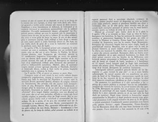 trctxrie si gtie cI numai de ea depindc ca sI-;i ia cu -forqa de
la inaniic fot ce-i lipsegte, gi chiar mai muit decit atit. Tini-
rul general a r.orbit astfcl armatei sale nunrai dc data aceaita'
Neoolcon e stir.rt intotdeauna si sldeascl, sI intireasci 9i sI
nreuqini f;iniiecui gi autoritatea personalitllii sale in sufletul
soidalilor. Povegtile sentimentaie despre ,,dragostea" lui Na-
polcoir perltrul soldagi, pe care in accesele sale de sinceritate ii
rluoea iarne dc tun,'t.tu au nici o valoarc. El nu iubea soldatul,
da.r.ave;r o rnare griji de buna lui.state. $i gtia.si dea acestei
griji o itscmcrleA lluan{i, incit soldagii o luau drept o- atenlie
[c-car. capul ogtirii o arrita fieclruia dintrc ei, De fapt, nr-r
era vorba dccit dc grija de a avea la tndemini un materiat
?n periecti stare, bun c{e luptl.
In aprilie 1796, lt inceputul primei sale campanii, in ochii
arr-naiei pe care o conducea, Napoleon era un artilerist pri-
ccput, care cu doi ani gi ceva inainre, la Toulon, iEi ficusc
f ruruos datoria, care impu;case pc riscuiagii pornili la
'Ll venddmiaire impotriva Convenqiei, pe sclrrt, un gcnetel
c;lre nu datora decit acestor doui fapte numirea sa la co-
nlanda armatei din sud. $i atita tot. Bonaparte nu ajunsese
tnc;i si-gi stlpineasci soldalii prin farmecul siu personal 9i
Lrrintr-o indiscutabili autoritate. Flotiri, dcci, si ac{ioneze
asupra acestei arrnate aproape descultre Ei fliminde, ficind-o
si intrevadi direct, realist 9i flri volbe dc prisos, bogltriiie
matcriaie carc o a$tcpt;1u in ltalia.
I-a 9 aprilie 1796, el porni cu arlnata sa pcstc Alpi.
Cunoscr.rt autor al unei istorii iu nrai rnulte volurne despre
cempatiile napoleoniene, straieg gi t:rctician competent, cafe
{lrsese mai intti in serviciul lui Napoleon gi trecusc apoi in
serviciul Rr.rsiei, generalul Jornini, elve;ian de originc, noteazi
c5, titeralmente, din primelc zile ale acestrii irrtti comanda-
{r-}ent al s)iu, Bonaparte didu dovadi de o indrizneal:i ce
rnergcl pini la temeritate gi de un totai disprel ai riscuriior
persoualc. ImprcunS. cu statul siu major, ei apuci pe vesrira
,,Cornigl" de-a lungul Alpilor maritimi, crlrc erA drumul cel
mai scurt, dar gi cel mai periculos, afltndu-se mcreu sub focul
narelor engieze ce patrulau chiar pc lingi coestl. Aici se ma-
nifesti 1r.,rttu intiii oarl o trisituri a caractcrului lui N;r-
poleon. Fe de o parte, el nu Ei-a dat niciodatl acel aer de
netnfricare gi temeritrte, a;ia cum ficcatt colltemporanii lii'
maregalii Launes, Murat, Ney, gcneralul Miloradovici 9i, ditr-
tre gefii militari de mai tirziu, Skobelev ; intotdcaunl a fost
de pirere ci, in tirnp de rirzboi, geful armatei nu trebuie sl se
3r3
t,
exounl Dersonal firi o necesitate abstlluti, evidenti. $i
^.i*rt",
p"tttt.t sirnpiul motiv ci.disparigil 1a,..l.rin ea lusisi'
po"t. n"g," confuzie, panicl gi pierderee bXtilici sau chiar a
i:rboiulul. Dar, pe de altl paite, daci situeqia este de asa
naturi incit exemplul personil al gefului este in mod hotir'it
neccsar, acesta nu trebuie sd ezite de a intra in foc.
Maigul pe ,,Cornig5." spre Italia duri de la 5. pini .la
9 aorilie 1796 si se termini cu bine. Cum se vizu in ltalil,
Bonaparte ltri hotirirea. n faia lui acgionau in comtin tlypele
austriece gi piemonteze impiilite in trei grupe, pe
-
ciile ce
duceau in-Piimont gi Genova. Prima lupti cu austriecii' co-
rnandaqi de Argcnteau, avu loc la centru, lingi Montenotte.
Bonaparte igi conccntri forqele illtr-un mare unghi, ingeli pe
generllul-gef austriac Beaulieu, care se gisca mai la sud, pe
drumul Genovei, gi ataci vijelios centrul trupelor austriece.
In citeva ore inamicul fu zdrobit. Dar aceasta nu fnsese decit
o parte din armata austriaci. Bonaparte dldu un foarte scttrt
rdfaz'soldaqilor sii 9i apoi continui inaintarea. La doui zile
dupi prima ciocr,ire avu loc bitilia de la Millesimo, care
insemni pentru piemontezi o infringere totali. IJn mare ntl-
mXr de morqi pe cimpul de lupti, predarea a 5 batalioane
ctr 13 tunuri, restul armatei pusl pe fugl, iati rezultatele
acestei zile pentru aliali. Numaidecit, ca si nu dea inamicului
timp si-gi revini, Bonaparte igi continui inaintxrea.
Istoriografii militari consideri primele bitilii ale lui Eo-
naparte * ,,gase victorii in gase zile"
- ca o n-rare bitilie
neintrerupti. In cursul acestor zile s-a manifestat ur-r prin-
cipiu de bazd, al lui Napoleon : concentrarea rapidi de m.rri
forge la un loc, trecerea de la un obiecriv straregic Ia altul
firi rnanevre cornplicate, zdrobirea pc rind a forqelor inan.rice.
De asemenea s-a manifestat gi o altl aptitudine a lui
-gtiinla de a asocia politica qi strategia inrr-un tot indisolubil:
mergtnd din victorie in victorie, in cursul acestor zile din apri-
lie 1796, Bonapartc nu pierdu nici un molnenr din veciere cI
trebtria _si constringi cit mai repede Piemontul (regatul Sar-
diniei) la o pace separari, penrru ca si. nu mai ai6i in faqi
decit pe austrieci. Dupi noua victorie a francezilor asrlpra
piemontezilor la Mondovi gi dupi predarea accstui orag' gene-
ralul piemontez Colli angaji tratative de pace 9i, la 28 aprilie,
se semni armistiliul. condiliunile acesttri armistigiu erau foarte
grele pentrlr invingi : regeie Piemontului, Victor-Amedeu,
fira lu; Bonaparte doui din cele mai bune fortXreqe 9i rnulte
alte puncte. P*.." definitivl a fost sctxn.rti la 15 ntai 1796
 