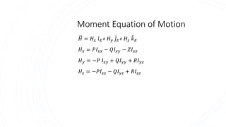 Aircraft Dynamic Stability and Equation of motion | PDF