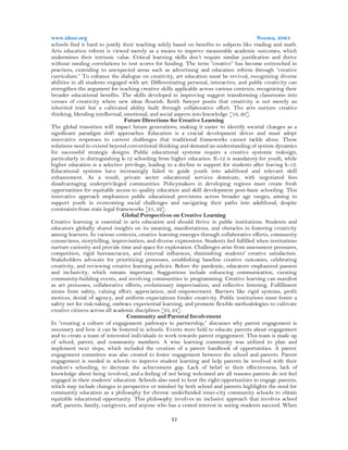 The Future of Creative Learning in Public Education (www.kiu.ac.ug) | PDF