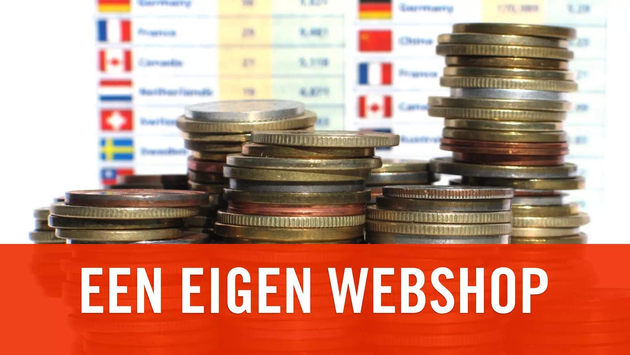 EEN EIGEN WEBSHOP
 
