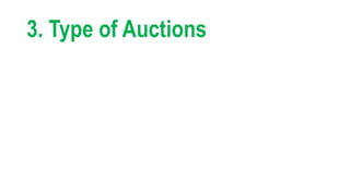 3. Type of Auctions
 