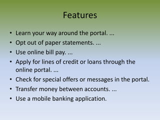 E banking | PPSX