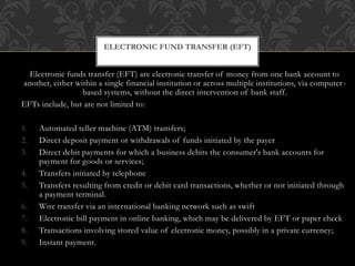E banking Services | PPSX