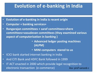 E banking | PPTX