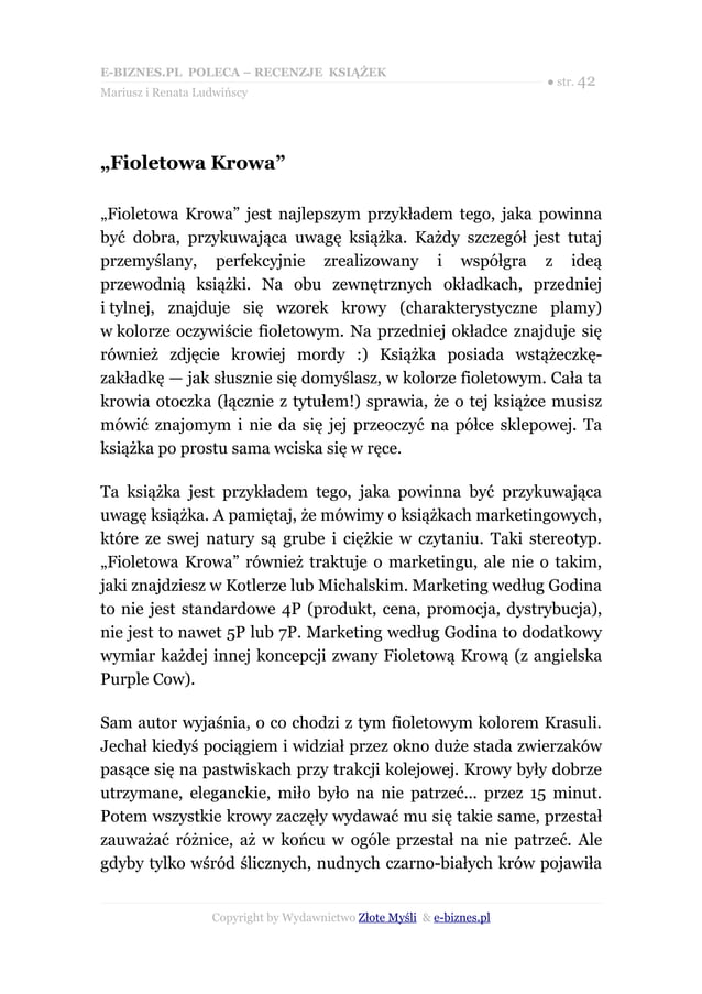 Recenzja Ksiazek Ebiznesowych Pdf