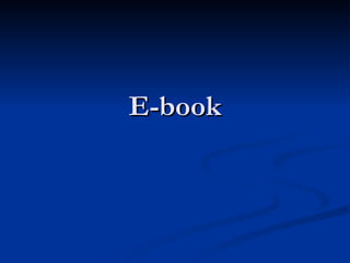 E-book 