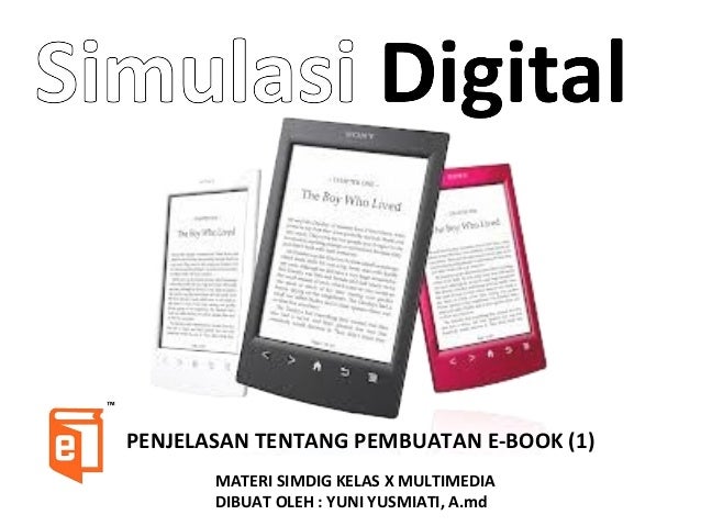 Simulasi Digital Kelas X E Book 1
