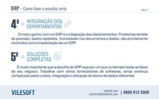 5 Passos em como escolher certo um ERP