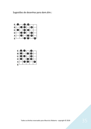 Todos os direitos reservados para Mauricio Alabama - copyright © 2018
35
Sugestões de desenhos para dom.dim.:
 