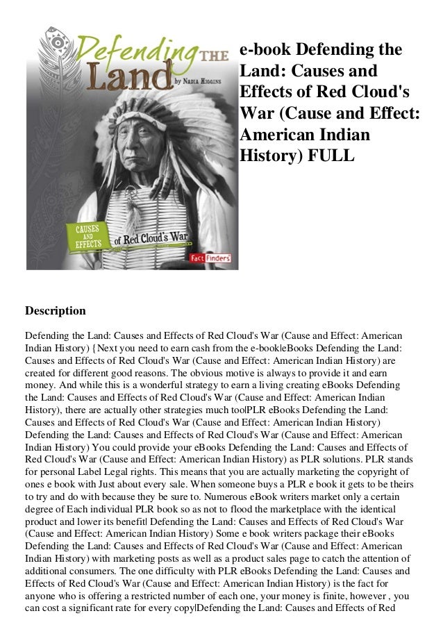 e book Defending the Land Causes and Effects of Red Cloud's War (Cause