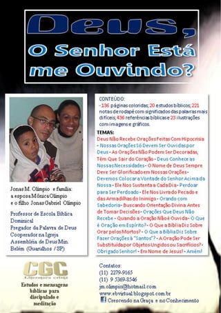 Deus, o Senhor Está me Ouvindo?