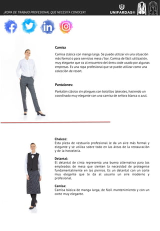 Unifardas - Ropa de trabajo