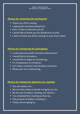 E-book - Meetings - English Sentences.pdf