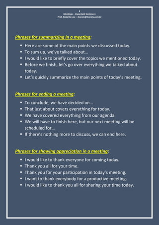 E-book - Meetings - English Sentences.pdf