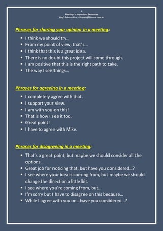 E-book - Meetings - English Sentences.pdf