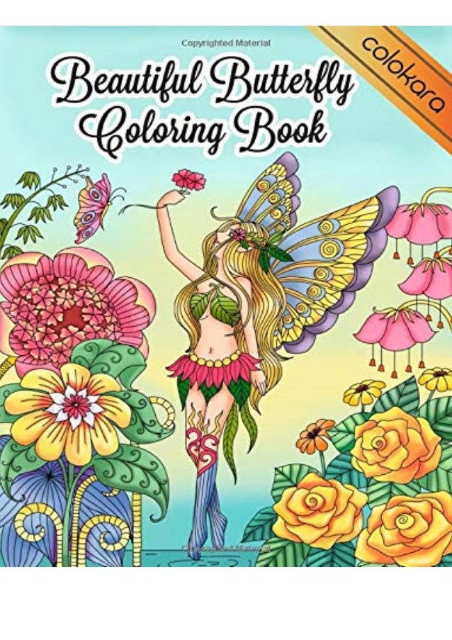 ebook pdf beautiful butterfly coloring book magical fairies