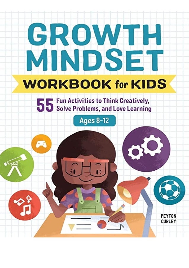 E Book Pdf Growth Mindset Workbook For Kids 55 Fun Activities To Thin