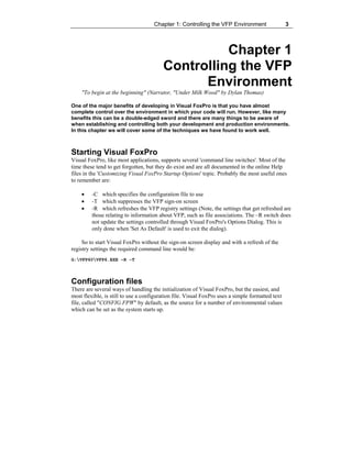 Begin Block Visual Foxpro Code E book visual foxpro | PDF