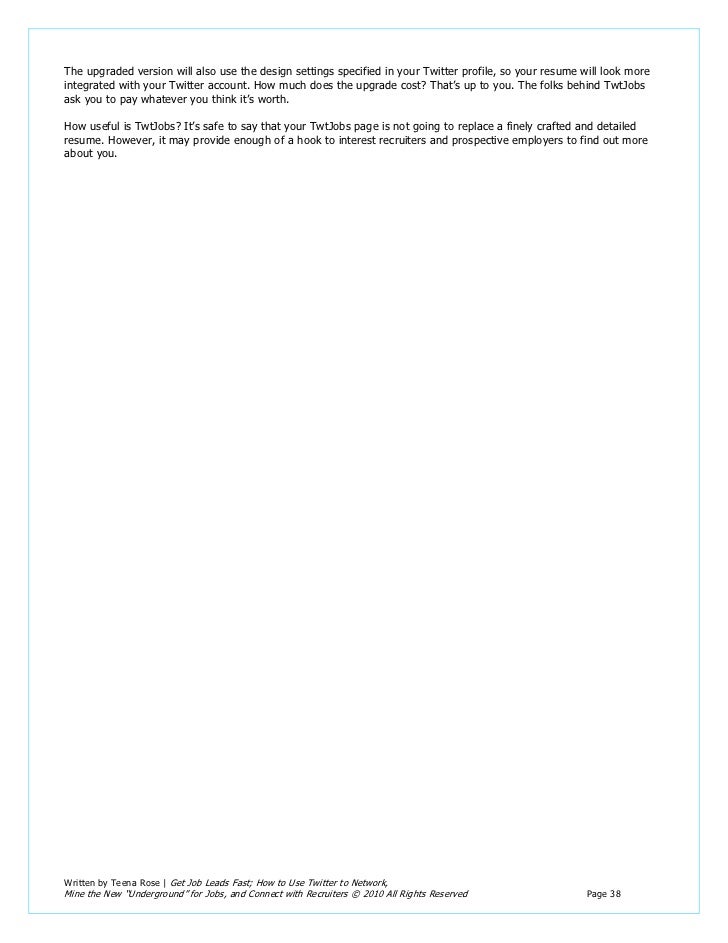how to get job leads
