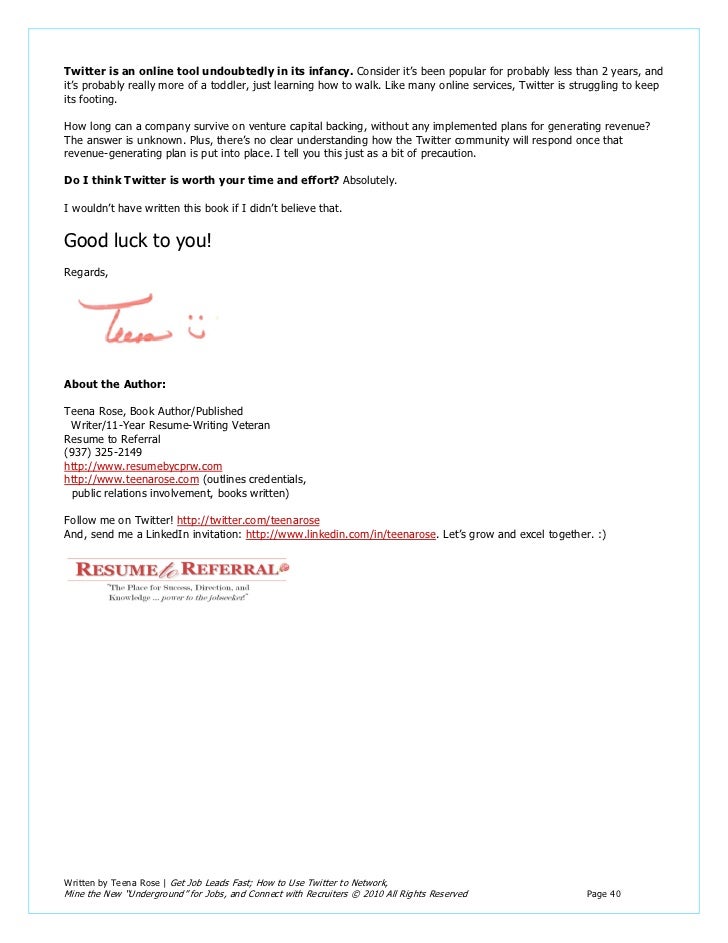 how to get job leads