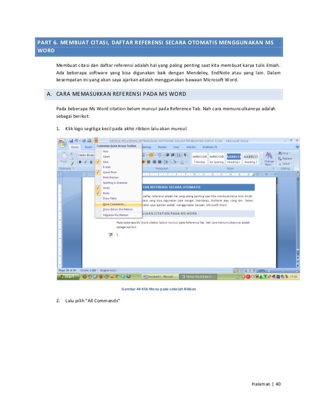 [Tutorial] Cara Membuat Karya Ilmiah Di Microsoft Word