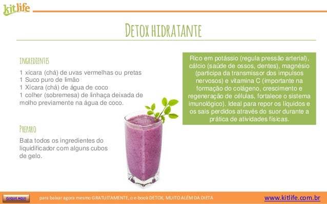 Detox 35 Receitas Deliciosas De Sucos Desintoxicantes