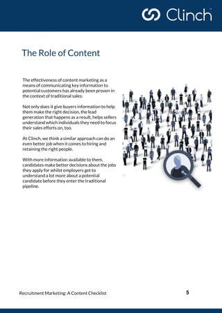 5
The effectiveness of content marketing as a
means of communicating key information to
potential customers has already be...