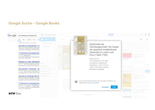 6
Google Suche – Google Books
 