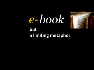 booke-buta limiting metaphor
