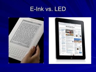 E-Ink vs. LED 