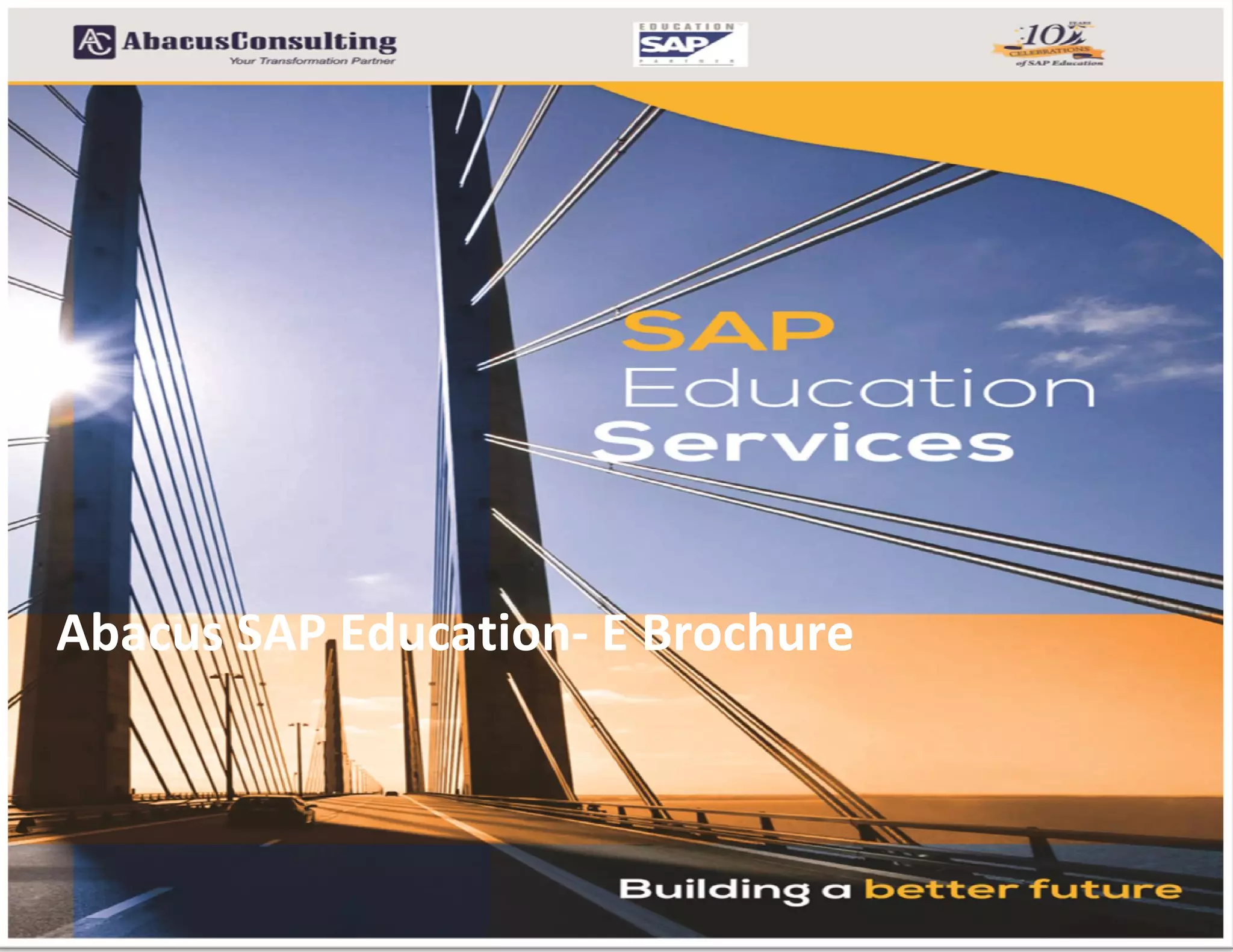 SAP Education | PPT