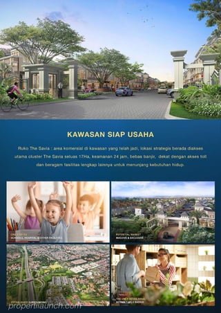 e-Brochure Ruko Savia BSD