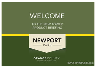 e-Brochure NewPort Park Orange County Cikarang Apartment