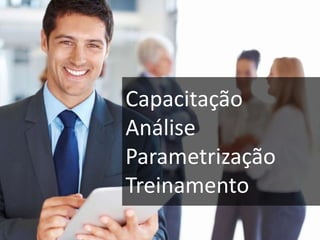 Capacitação
Análise
Parametrização
Treinamento
 