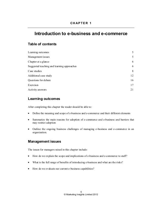 E Business And E Merce Management Strategy Implementation And Prac