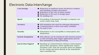 Electronic Data Interchange
 
