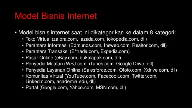 E business and E-commerce