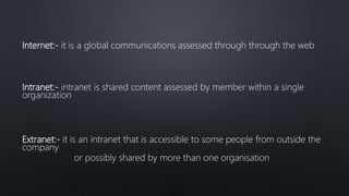 E business infrastructure | PPTX