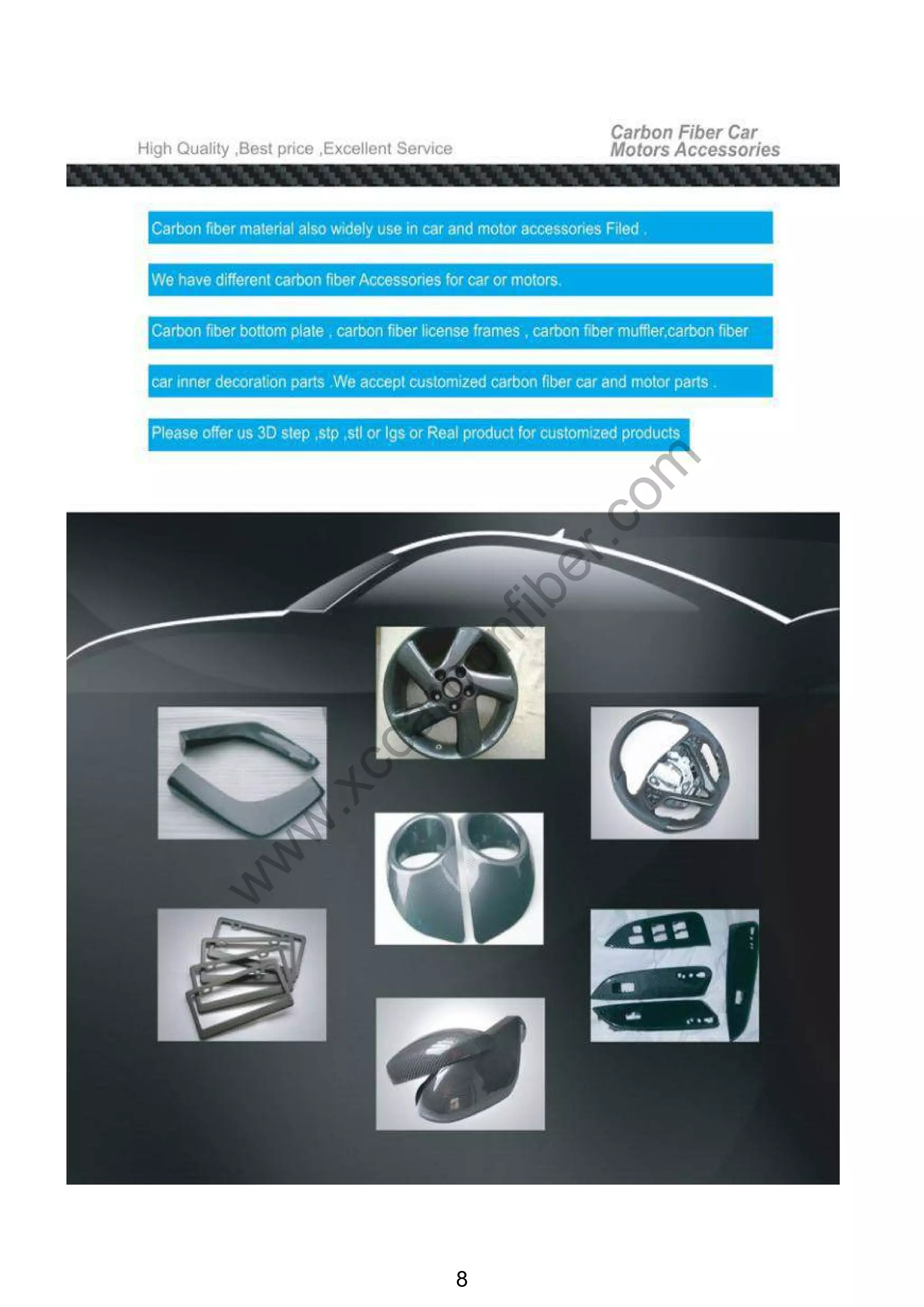 Catalogue Of XC Carbon Fiber Co.,Ltd PDF
