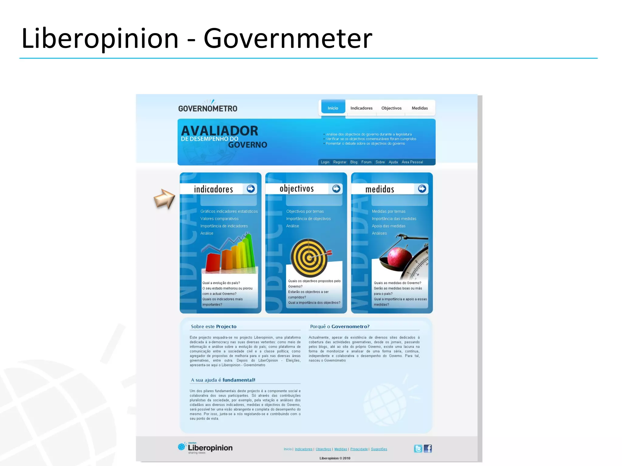 Liberopinion - Governmeter
 