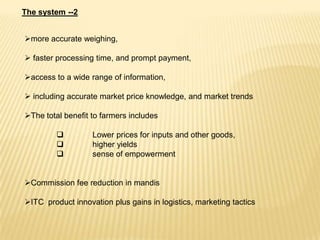   produces 23% of GDP, feeds a billion people, and employs 66% of the    Workforce  Farmers still suffering