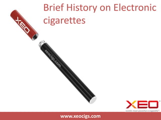 Brief History on E-cigarette