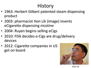 elfbar nachfüll pod läuft aus However, Plans for the First E-cigarette Went Up in Smoke 50 Years Ago  Herbert A. Gilbert invented his “Smokeless” in 1963, but he couldn't  convince any companies to bring the device to