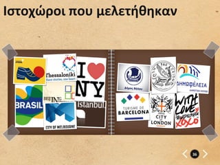 Ιστοχώροι	
  που	
  μελετήθηκαν	
  




                                      36	
  
 