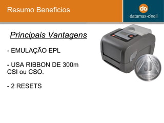 EMULAÇÃO EPL - USA RIBBON DE 300m  CSI ou CSO. - 2 RESETS Resumo Beneficios Principais Vantagens 